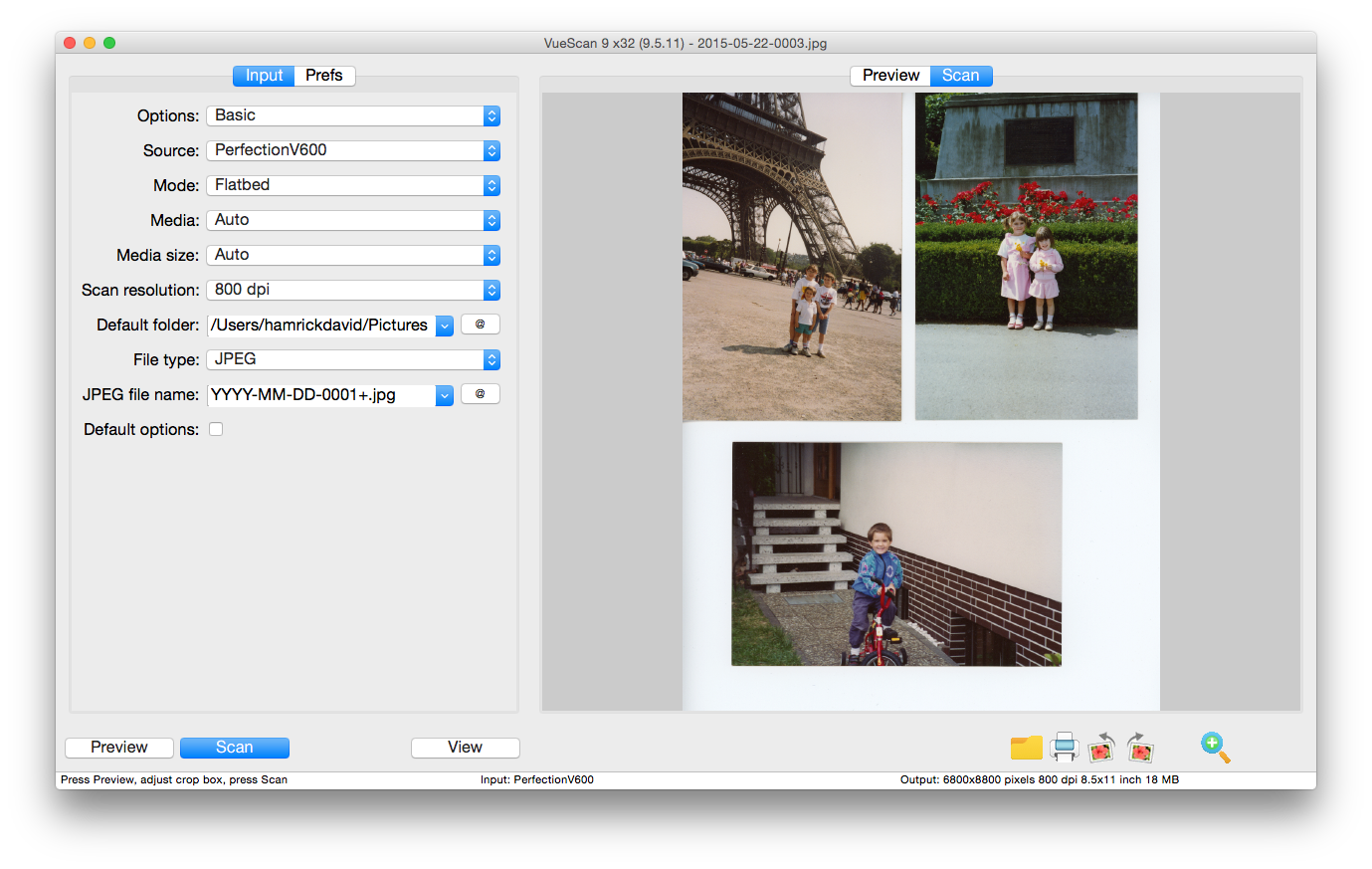 VueScan Screenshot